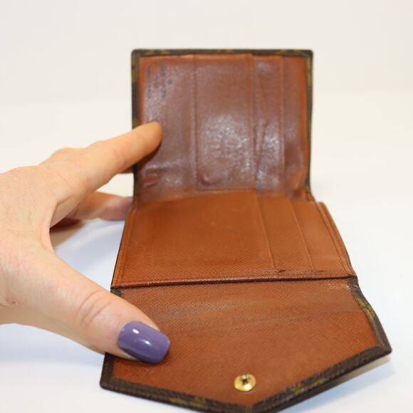 Louis Vuitton Monogram Canvas French Wallet – Restored Vintage Classic - Picture 6 of 10